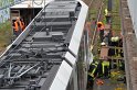 Unfall zwischen zwei KVB Bahnen Koeln Hoehenhaus Im Weidenbruch P351